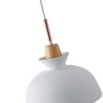 ΦΩΤΙΣΤΙΚΟ ΚΡΕΜΑΣΤΟ ΜΕΤΑΛΛΟ 1XΕ27 280X1234mm ΛΕΥΚΟ ARTE ILLUMINA SIMPLO EUROLAMP – 144-24138