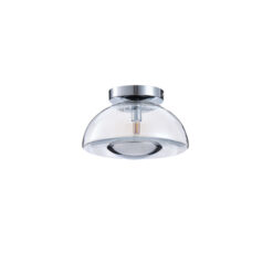 ΠΛΑΦΟΝΙΕΡΑ ΓΥΑΛΙΝΗ G9 230X230X150mm ΑΣΗΜΙ ARTE ILLUMINA CLEAR EUROLAMP – 144-28523