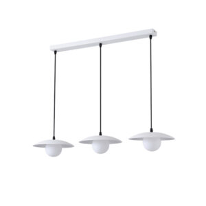 ΦΩΤΙΣΤΙΚΟ ΚΡΕΜΑΣΤΟ ΜΕΤΑΛΛΟ 3ΦΩΤΟ G9 Φ900mm ΛΕΥΚΟ ARTE ILLUMINA COBA CABANA EUROLAMP – 144-28526