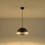 ΦΩΤΙΣΤΙΚΟ ΚΡΕΜΑΣΤΟ ΜΕΤΑΛΛΟ 1ΧE27 300X1290mm ΜΑΥΡΟ ARTE ILLUMINA JARDEN EUROLAMP – 144-28550