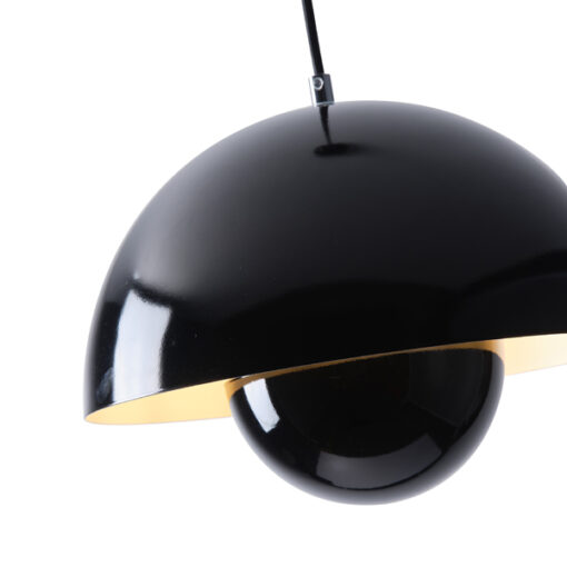 ΦΩΤΙΣΤΙΚΟ ΚΡΕΜΑΣΤΟ ΜΕΤΑΛΛΟ 1ΧE27 300X1290mm ΜΑΥΡΟ ARTE ILLUMINA JARDEN EUROLAMP – 144-28550