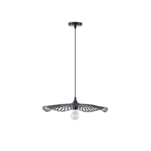 ΦΩΤΙΣΤΙΚΟ ΚΡΕΜΑΣΤΟ BAMBOO 1XE27  475X1160mm ΜΑΥΡΟ ARTE ILLUMINA CROSSLINE EUROLAMP – 144-31011