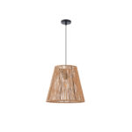 ΦΩΤΙΣΤΙΚΟ ΚΡΕΜΑΣΤΟ ΡΑΤΤΑΝ 1XE27  380X1350mm ΚΑΦΕ ARTE ILLUMINA VENTO EUROLAMP – 144-32011
