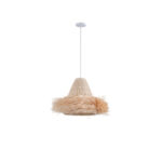 ΦΩΤΙΣΤΙΚΟ ΚΡΕΜΑΣΤΟ BAMBOO 1XE27 560Χ560X330mm ARTE ILLUMINA SISAL EUROLAMP – 144-33097