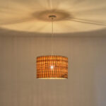 ΦΩΤΙΣΤΙΚΟ ΚΡΕΜΑΣΤΟ BAMBOO 1XE27  400Χ400X270mm ARTE ILLUMINA JUTE EUROLAMP – 144-33098