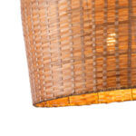 ΦΩΤΙΣΤΙΚΟ ΚΡΕΜΑΣΤΟ BAMBOO 1XE27  400Χ400X270mm ARTE ILLUMINA JUTE EUROLAMP – 144-33098