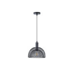 ΦΩΤΙΣΤΙΚΟ ΚΡΕΜΑΣΤΟ ΜΟΝΟΦΩΤΟ 1XE27  255X1280mm ΜΑΥΡΟ ARTE ILLUMINA HOOD EUROLAMP – 144-46010