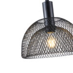 ΦΩΤΙΣΤΙΚΟ ΚΡΕΜΑΣΤΟ ΜΟΝΟΦΩΤΟ 1XE27  255X1280mm ΜΑΥΡΟ ARTE ILLUMINA HOOD EUROLAMP – 144-46010