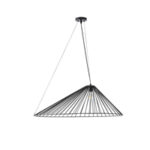 ΦΩΤΙΣΤΙΚΟ ΚΡΕΜΑΣΤΟ ΜΕΤΑΛΛΟ 1XE27  800x520x1360mm ΜΑΥΡΟ ARTE ILLUMINA RAY EUROLAMP – 144-46023