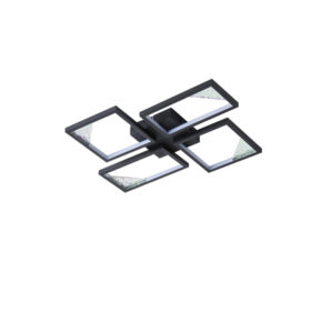 ΦΩΤΙΣΤΙΚΟ ΟΡΟΦΗΣ AΛΟΥΜΙΝΙΟ LED  36W 1200Lm 3000K 450X580X55mm AΣΗΜΙ ARTE ILLUMINA SQUARE EUROLAMP – 144-46060