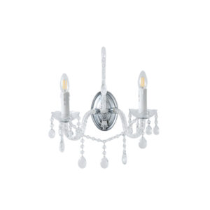 ΑΠΛΙΚΑ ΤΟΙΧΟΥ ΜΕΤΑΛΛΟ-ΓΥΑΛΙ 2XE14 330X425mm ΜΕΤΑΛΛΙΚΟ ARTE ILLUMINA KRISTALLO EUROLAMP – 144-47002