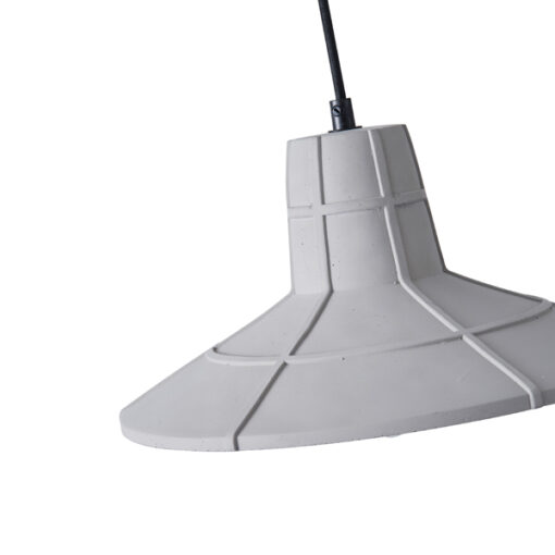 ΦΩΤΙΣΤΙΚΟ ΚΡΕΜΑΣΤΟ  ΤΣΙΜΕΝΤΟ 1xΕ27 320X320X160mm ΓΚΡΙ ARTE ILLUMINA ARME EUROLAMP – 144-50008