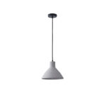 ΦΩΤΙΣΤΙΚΟ ΚΡΕΜΑΣΤΟ ΤΣΙΜΕΝΤΟ 1xΕ27 240X240X200mm ΓΚΡΙ ARTE ILLUMINA YESO EUROLAMP – 144-50009