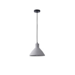 ΦΩΤΙΣΤΙΚΟ ΚΡΕΜΑΣΤΟ ΤΣΙΜΕΝΤΟ 1xΕ27 240X240X200mm ΓΚΡΙ ARTE ILLUMINA YESO EUROLAMP – 144-50009