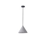 ΦΩΤΙΣΤΙΚΟ ΚΡΕΜΑΣΤΟ ΤΣΙΜΕΝΤΟ 1xΕ27 240X240X210mm ΓΚΡΙ ARTE ILLUMINA PLATRE EUROLAMP – 144-50010