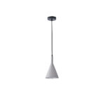 ΦΩΤΙΣΤΙΚΟ ΚΡΕΜΑΣΤΟ ΤΣΙΜΕΝΤΟ 1xΕ27 150X150X250mm ΓΚΡΙ ARTE ILLUMINA YESO EUROLAMP – 144-50012
