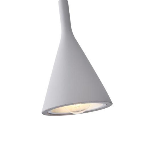 ΦΩΤΙΣΤΙΚΟ ΚΡΕΜΑΣΤΟ ΤΣΙΜΕΝΤΟ 1xΕ27 150X150X250mm ΓΚΡΙ ARTE ILLUMINA YESO EUROLAMP – 144-50012