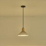 ΦΩΤΙΣΤΙΚΟ ΚΡΕΜΑΣΤΟ RUBBER WOOD&ΤΣΙΜΕΝΤΟ 1xΕ27 250X250X180mm ΧΑΚΙ ARTE ILLUMINA GESSO EUROLAMP – 144-50014