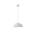 ΦΩΤΙΣΤΙΚΟ ΚΡΕΜΑΣΤΟ ΓΥΨΙΝΟ 1XE27 350X350X130mm ΛΕΥΚΟ ARTE ILLUMINA CALCO EUROLAMP – 144-50027