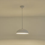 ΦΩΤΙΣΤΙΚΟ ΚΡΕΜΑΣΤΟ ΓΥΨΙΝΟ 1XE27 350X350X130mm ΛΕΥΚΟ ARTE ILLUMINA CALCO EUROLAMP – 144-50027