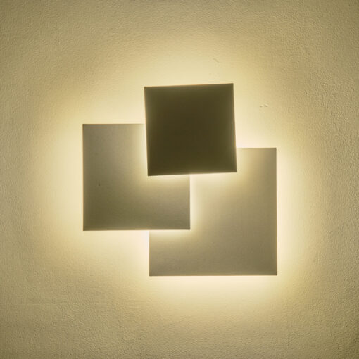 ΦΩΤΙΣΤΙΚΟ TOIXOY LED 16W 1400Lm 3000Κ  450X440mm ΛΕΥΚΟ ARTE ILLUMINA THALIA EUROLAMP – 144-58024