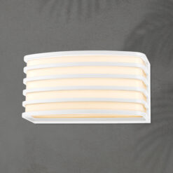 ΑΠΛΙΚΑ ΤΟΙΧΟΥ ΟΒΑΛ Ε27 200X100X90mm ΛΕΥΚΗ ARTE ILLUMINA EUROLAMP – 145-20239