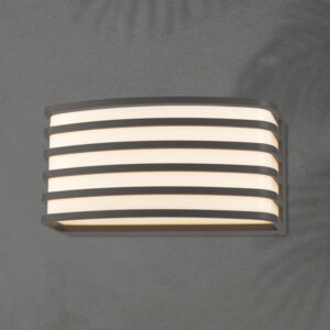 ΑΠΛΙΚΑ ΤΟΙΧΟΥ ΓΡΑΦΙΤΗ ΟΒΑΛ Ε27 200X100X90mm ARTE ILLUMINA EUROLAMP – 145-20241