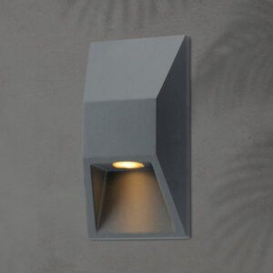 ΦΩΤΙΣΤΙΚΟ ΤΟΙΧΟΥ ΑΛΟΥΜΙΝΙΟΥ 1W 164X82X54.5mm ΓΡΑΦΙΤΗΣ ARTE ILLUMINA EUROLAMP – 145-20245