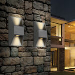 ΦΩΤΙΣΤΙΚΟ ΤΟΙΧΟΥ ΑΛΟΥΜΙΝΙΟΥ 2X1W 164X82X54.5mm ΓΡΑΦΙΤΗΣ ARTE ILLUMINA EUROLAMP – 145-20246