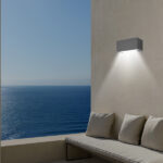 ΑΠΛΙΚΑ ΤΟΙΧΟΥ 1XΕ27 250X110X10 IP54 ΓΡΑΦΙΤΗ UP DOWN ARTE ILLUMINA AMIGO EUROLAMP – 145-20634