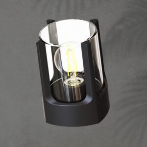 ΑΠΛΙΚΑ ΤΟΙΧΟΥ ΑΛΟΥΜΙΝΙΟΥ Ε27 ΜΑΧ 20W IP54 120Χ120Χ160mm ΜΑΥΡO ARTE ILLUMINA EUROLAMP – 145-20636