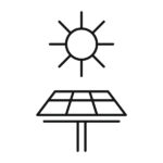 ΑΠΛΙΚΑ ΣΤΡΟΓΓΥΛΗ ΜΕ ΗΛΙΑΚΟ PANEL ΜΑΥΡΟ 5W 500LM 4000Κ IP54 ARTE ILLUMINA EUROLAMP – 145-20827
