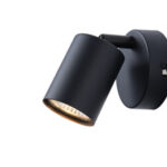 ΣΠΟΤ ΜΕΤΑΛΛΙΚΟ 1XGU10  135X80X95mm ΜΑΥΡΟ ARTE ILLUMINA OLYMP EUROLAMP – 145-25220