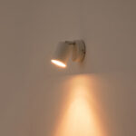 ΣΠΟΤ ΜΕΤΑΛΛΙΚΟ 1XGU10  135X80X95mm  ΛΕΥΚΟ ARTE ILLUMINA OLYMP EUROLAMP – 145-25226