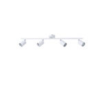 ΣΠΟΤ ΜΕΤΑΛΛΙΚΟ 4ΦΩΤΟ 4XGU10  790X80X165mm ΛΕΥΚΟ ARTE ILLUMINA OLYMP EUROLAMP – 145-25229