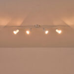 ΣΠΟΤ ΜΕΤΑΛΛΙΚΟ 4ΦΩΤΟ 4XGU10  790X80X165mm ΛΕΥΚΟ ARTE ILLUMINA OLYMP EUROLAMP – 145-25229