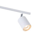 ΣΠΟΤ ΜΕΤΑΛΛΙΚΟ 4ΦΩΤΟ 4XGU10  790X80X165mm ΛΕΥΚΟ ARTE ILLUMINA OLYMP EUROLAMP – 145-25229