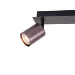 ΣΠΟΤ ΑΛΟΥΜΙΝΙΟΥ 2ΦΩΤΟ 2XGU10  250X80X120mm ΓΚΡΙ ARTE ILLUMINA LUXY EUROLAMP – 145-25266