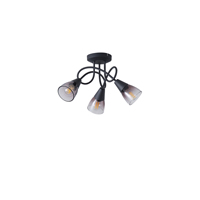 ΣΠΟΤ ΜΕΤΑΛΛΙΚΟ ΜΕ SMOKY ΓΥΑΛΙ ΤΡΙΦΩΤΟ 3XE14 D380XH185mm ARTE ILLUMINA CLASSY EUROLAMP – 145-25272