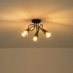 ΣΠΟΤ ΜΕΤΑΛΛΙΚΟ ΜΕ SMOKY ΓΥΑΛΙ ΤΡΙΦΩΤΟ 3XE14 D380XH185mm ARTE ILLUMINA CLASSY EUROLAMP – 145-25272