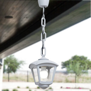 ΚΡΕΜΑΣΤΟ ΦΩΤΙΣΤΙΚΟ ΤΕΤΡΑΓΩΝΟ SICAR ROBY ΓΚΡΙ Ε27 ARTE ILLUMINA EUROLAMP – 145-26078