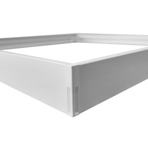 ΒΑΣΗ ΕΞΩΤΕΡΙΚΗ ΓΙΑ ΦΩΤΙΣΤΙΚΟ PANEL LED 120X30X6.3 ΛΕΥΚΟ EUROLAMP – 145-56391