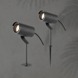 ΣΠOT ΚΗΠΟΥ ΜΕΤΑΛΛΙΚΟ ΓΡΑΦΙΤΗΣ GU10 IP65 240X140X75mm ARTE ILLUMINA EUROLAMP – 145-82038