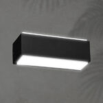 ΑΠΛΙΚΑ ΤΟΙΧΟΥ ΑΛΟΥΜΙΝΙΟΥ LED UPDOWN 10W ΜΑΥΡΗ ARTE ILLUMINA NIKITA EUROLAMP – 145-82091