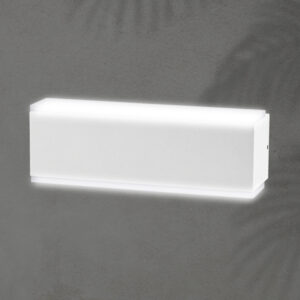 ΑΠΛΙΚΑ ΤΟΙΧΟΥ ΑΛΟΥΜΙΝΙΟΥ LED UPDOWN ΤΕΤΡΑΓΩΝΗ 10W ΛΕΥΚΗ ARTE ILLUMINA  NIKITA EUROLAMP – 145-82093