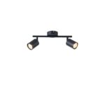 ΣΠΟΤ ΜΕΤΑΛΛΙΚΟ ΔΙΦΩΤΟ 2XGU10 300X80X155mm ΜΑΥΡΟ ARTE ILLUMINA OLYMP EUROLAMP – 145-25221