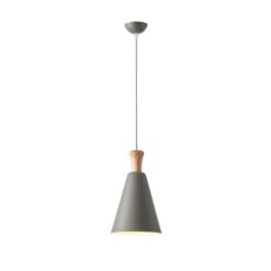 ΦΩΤΙΣΤΙΚΟ ΚΡΕΜΑΣΤΟ ΜΕΤΑΛΛΟ 1XΕ27 200X1380mm ΓΚΡΙ ARTE ILLUMINA OPACO EUROLAMP – 144-24129