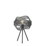 ΦΩΤΙΣΤΙΚΟ ΕΠΙΤΡΑΠΕΖΙΟ ΜΕΤΑΛΛΟ 1XE27  300X300X4700mm ΜΑΥΡΟ ARTE ILLUMINA OGGI EUROLAMP – 144-46016