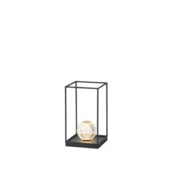 ΦΩΤΙΣΤΙΚΟ ΕΠΙΤΡΑΠΕΖΙΟ LED 4W 90Lm 3000K 180X320mm ΜΑΥΡΟ ARTE ILLUMINA BOX EUROLAMP – 144-16111