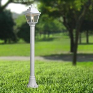 FUMAGALLI ΚΟΛΩΝΑΚΙ ΔΑΠΕΔΟΥ MIZAR MARY ΛΕΥΚΟ ΤΕΤΡΑΓΩΝΟ 180X1080mm Ε27 EUROLAMP – 145-26035